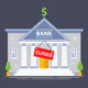 Bank closure illustration