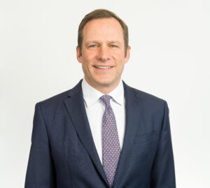 A headshot of Michael Braun, Golding's newly named CFO