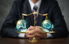 How AI is reshaping legal counsel AI ethics and legal concepts artificial intelligence law and online technology of legal regulations Controlling artificial intelligence technology is a high risk.
