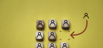 An illustration conveying recruitment and hiring.