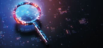 Electronic magnifying glass in a digital space