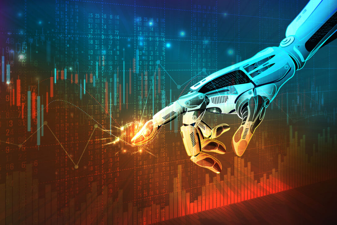 AI value creation Robot hand