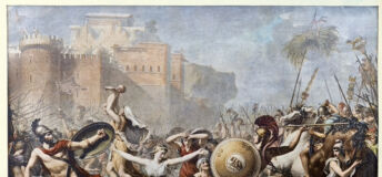 The Intervention of the Sabine Women a 1799 painting by the French painter Jacques-Louis David, showing a legendary episode following the abduction of the Sabine women by the founding generation of Rome